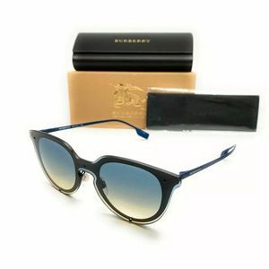 Burberry Women's Blue Rubber Sunglasses!